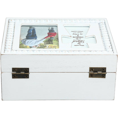 The Lord - 6.5" x 5" Prayer Box with Photo Frame