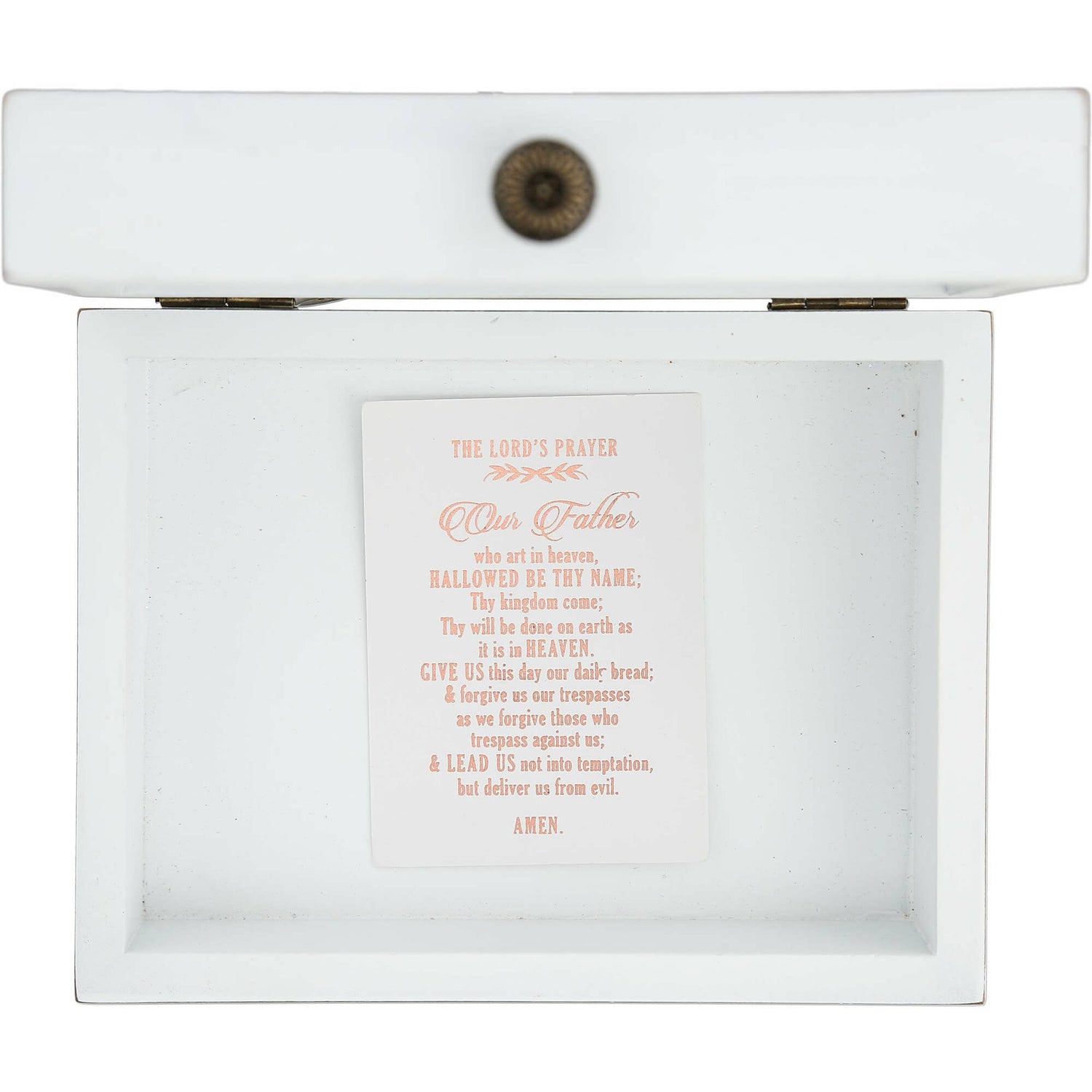 The Lord - 6.5" x 5" Prayer Box with Photo Frame