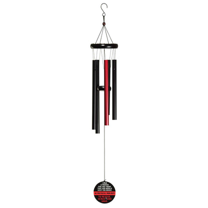 Windchime I Said A Prayer Red 35in