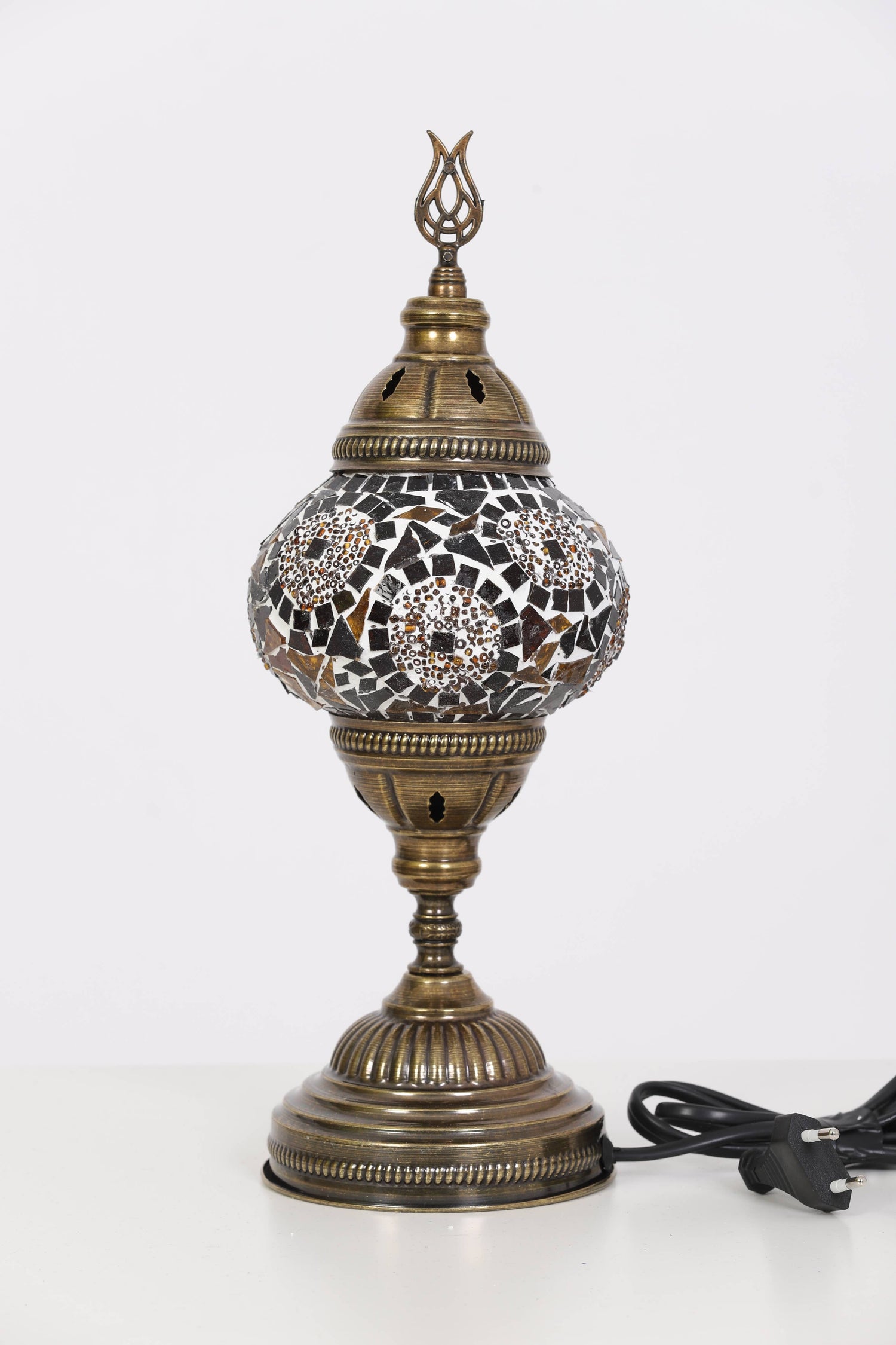 🌿 Handmade Turkish Mosaic Lamps | Spring–Summer Bestseller: Blue Quads