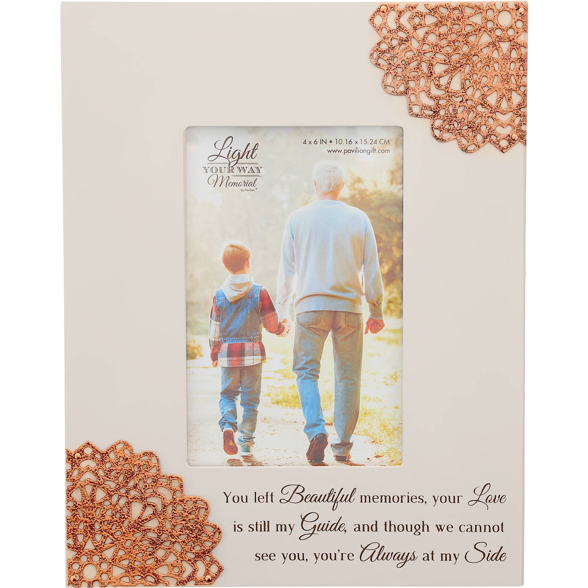 Always At My Side - 7.5" x 9.5" Frame (Holds 4" x 6" Photo)