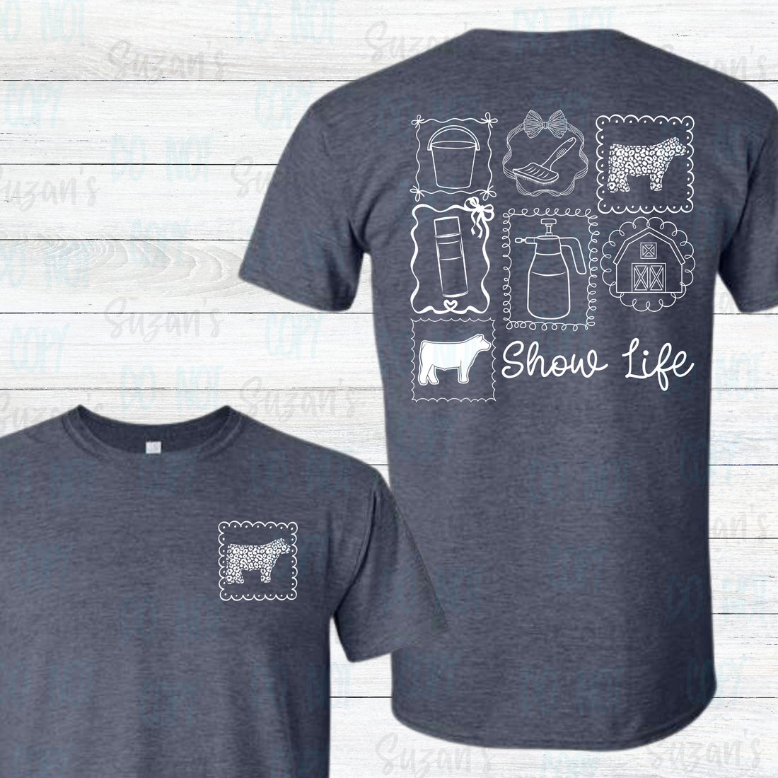 Show Cow Stamp