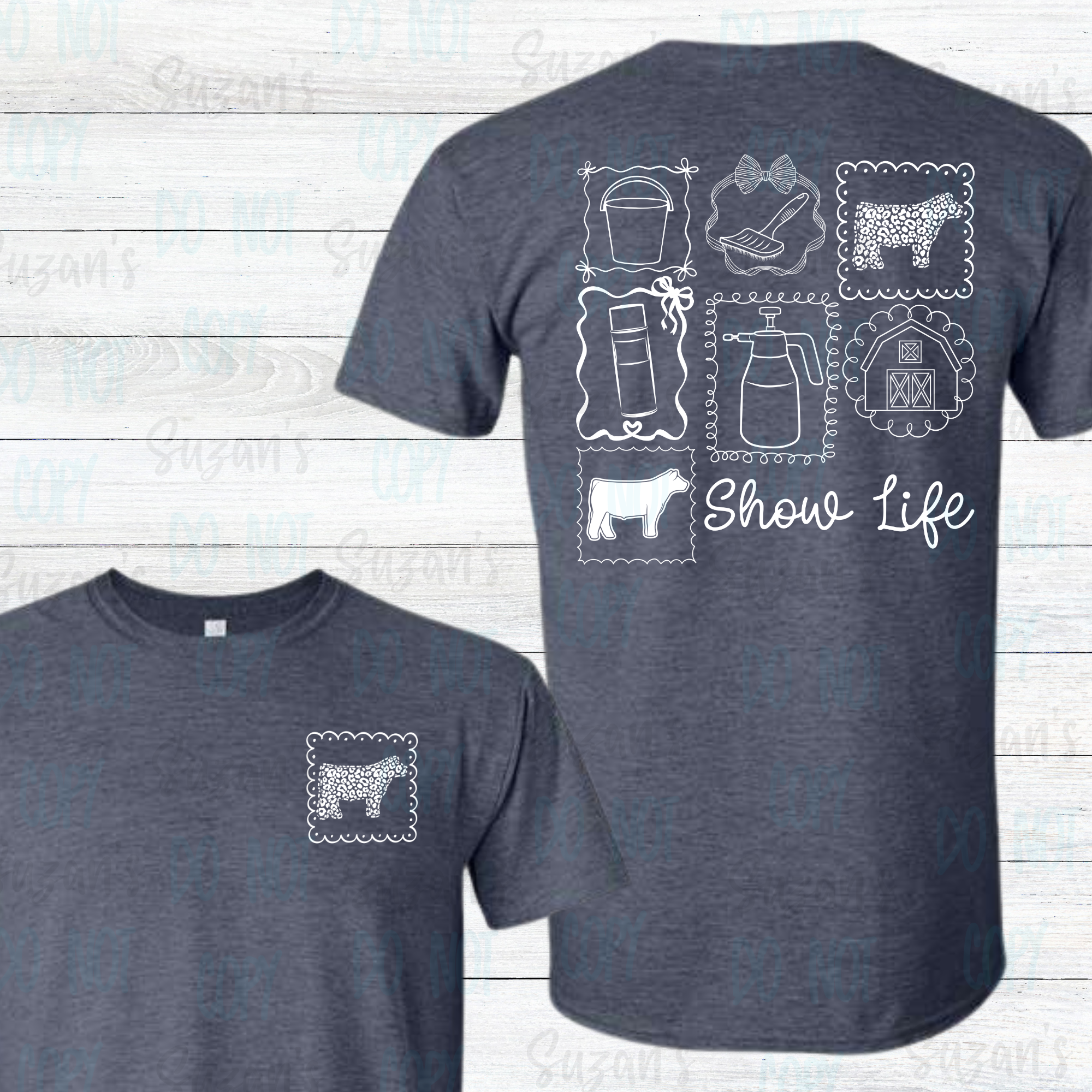 Show Cow Stamp