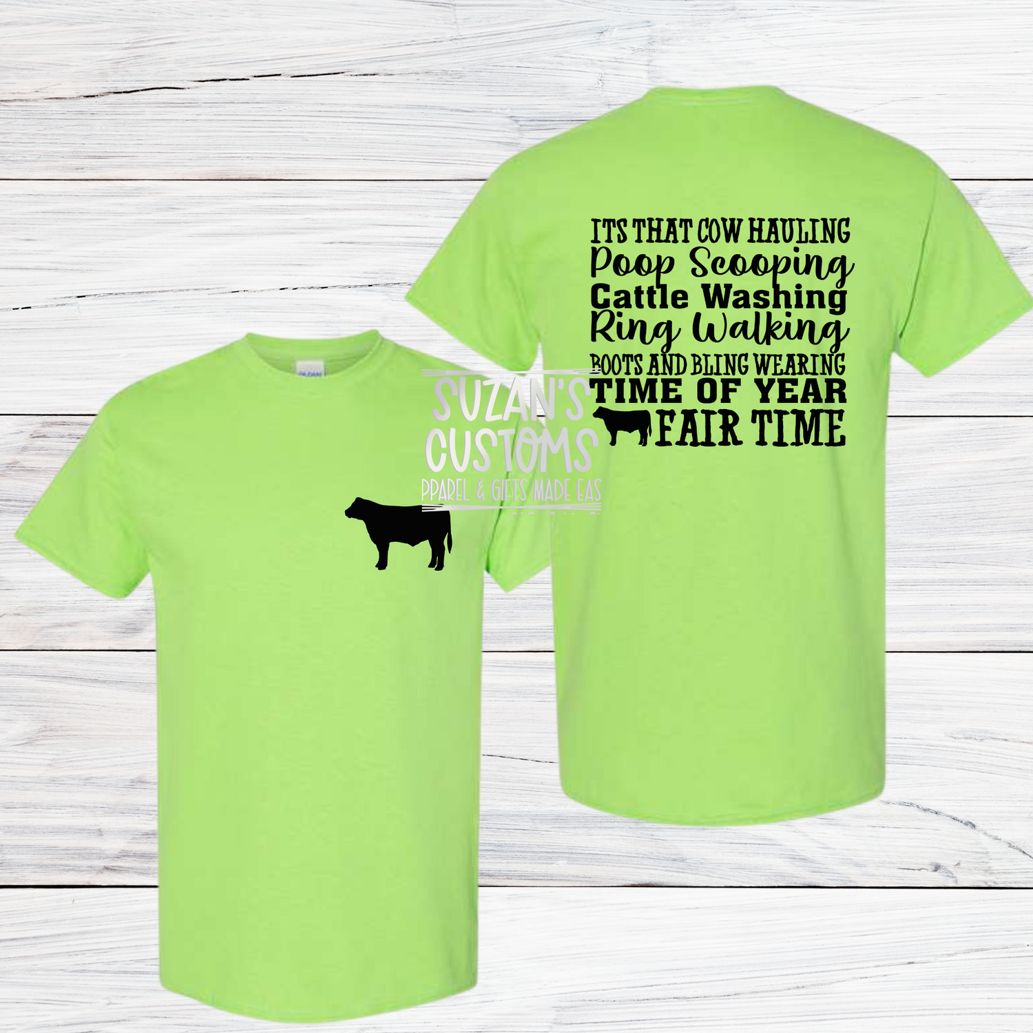 4H Show Cattle Tee