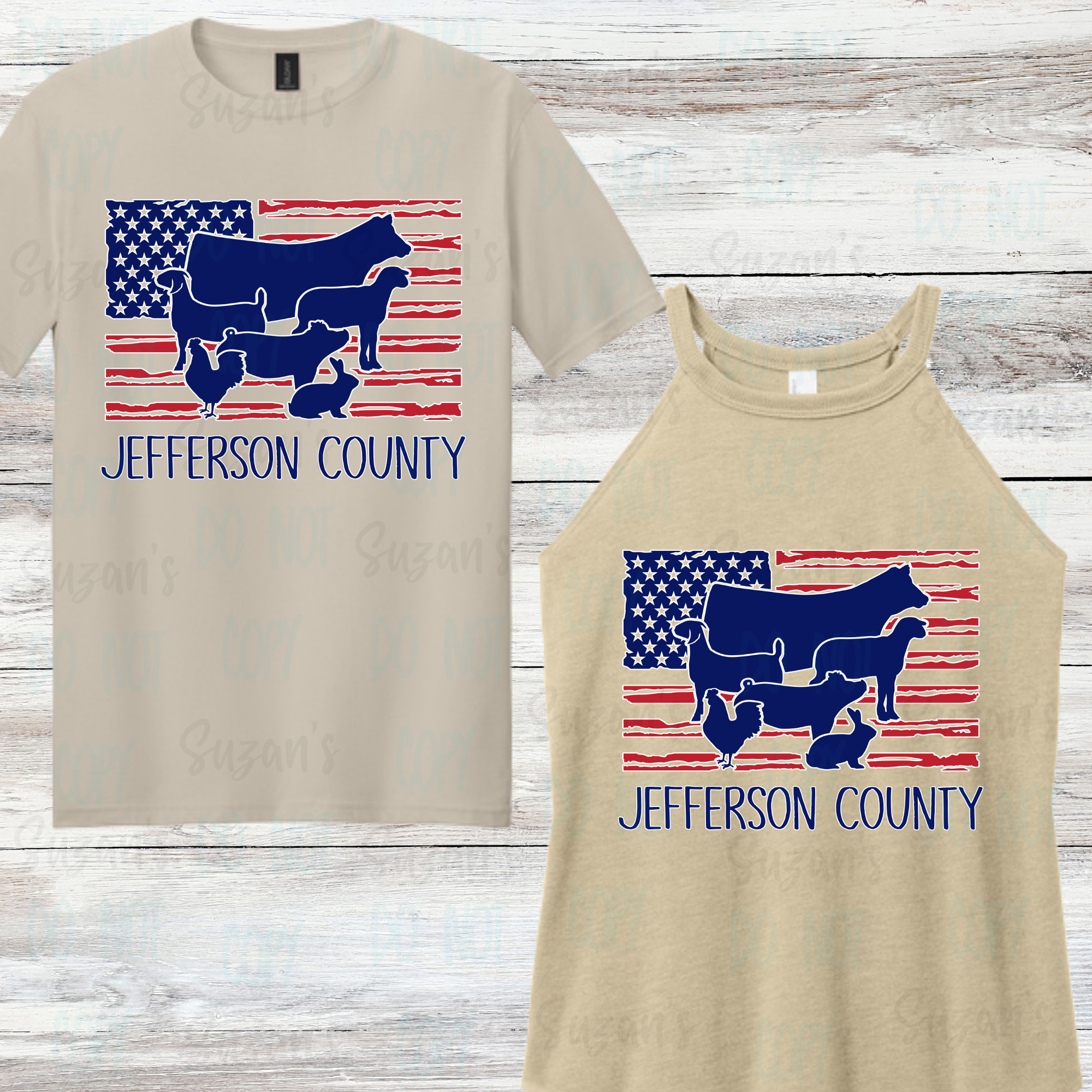 Jefferson County Livestock Flag