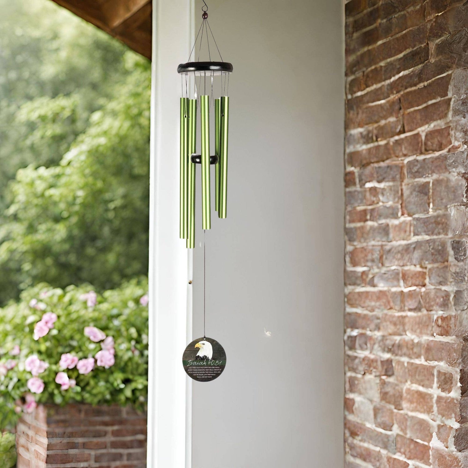🍗WINDCHIME EAGLE ISAIAH 40:31 35&quot;