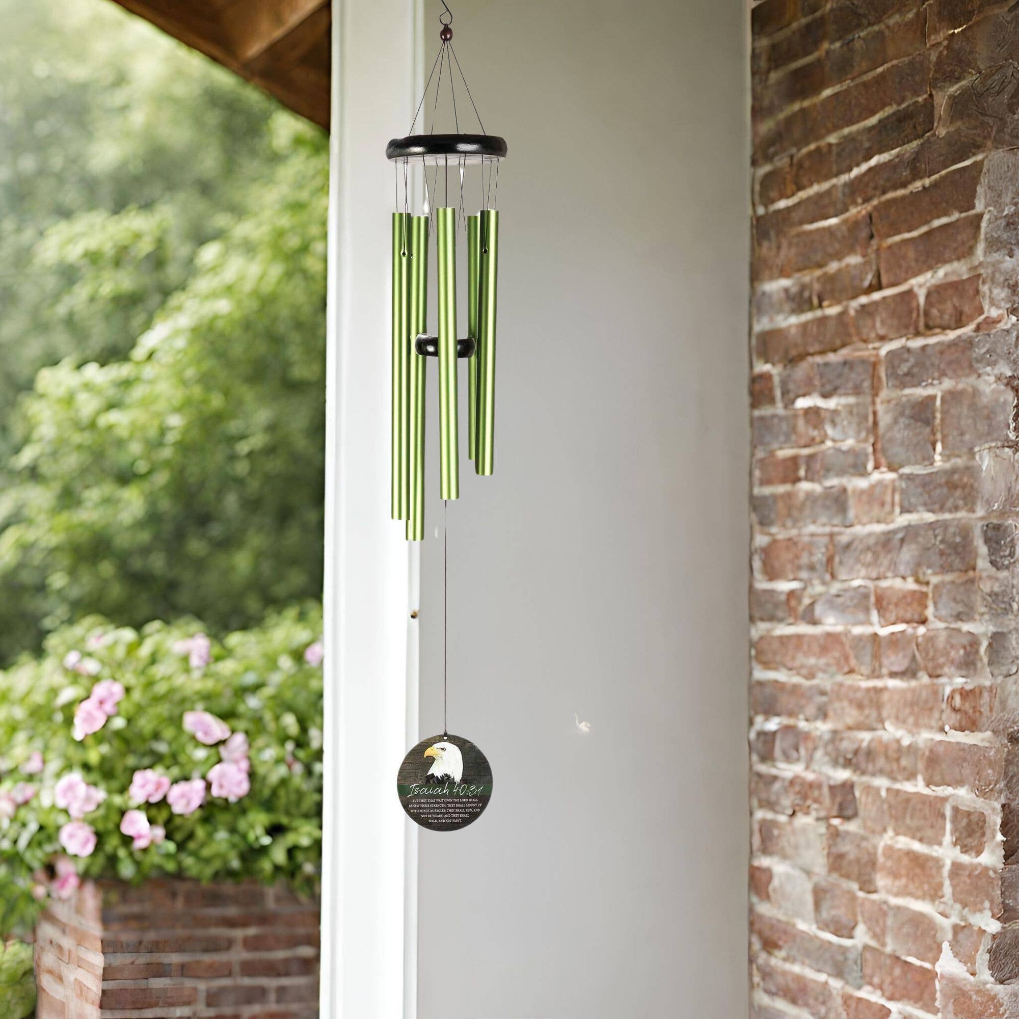 🍗WINDCHIME EAGLE ISAIAH 40:31 35&quot;