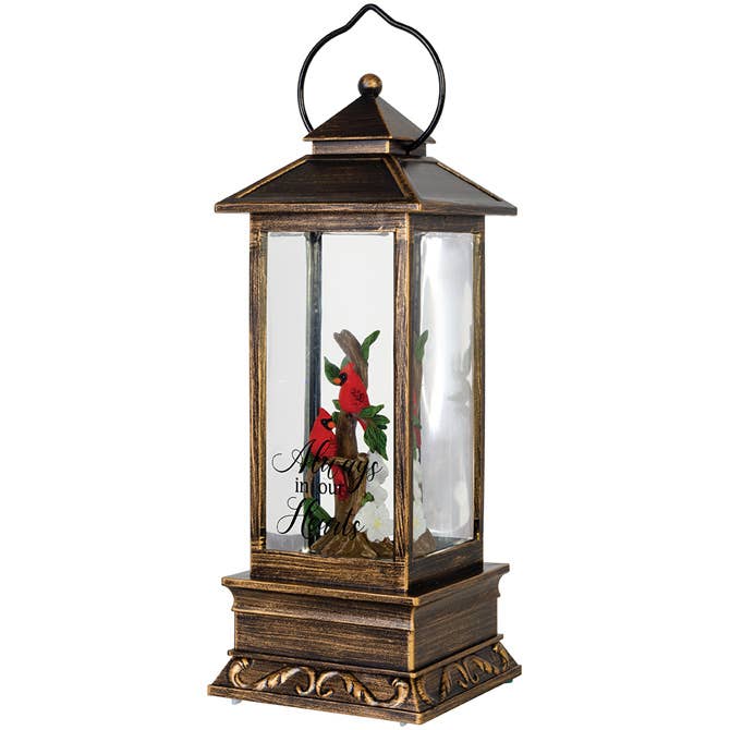 "Cardinals" Water Glitter Lanterns