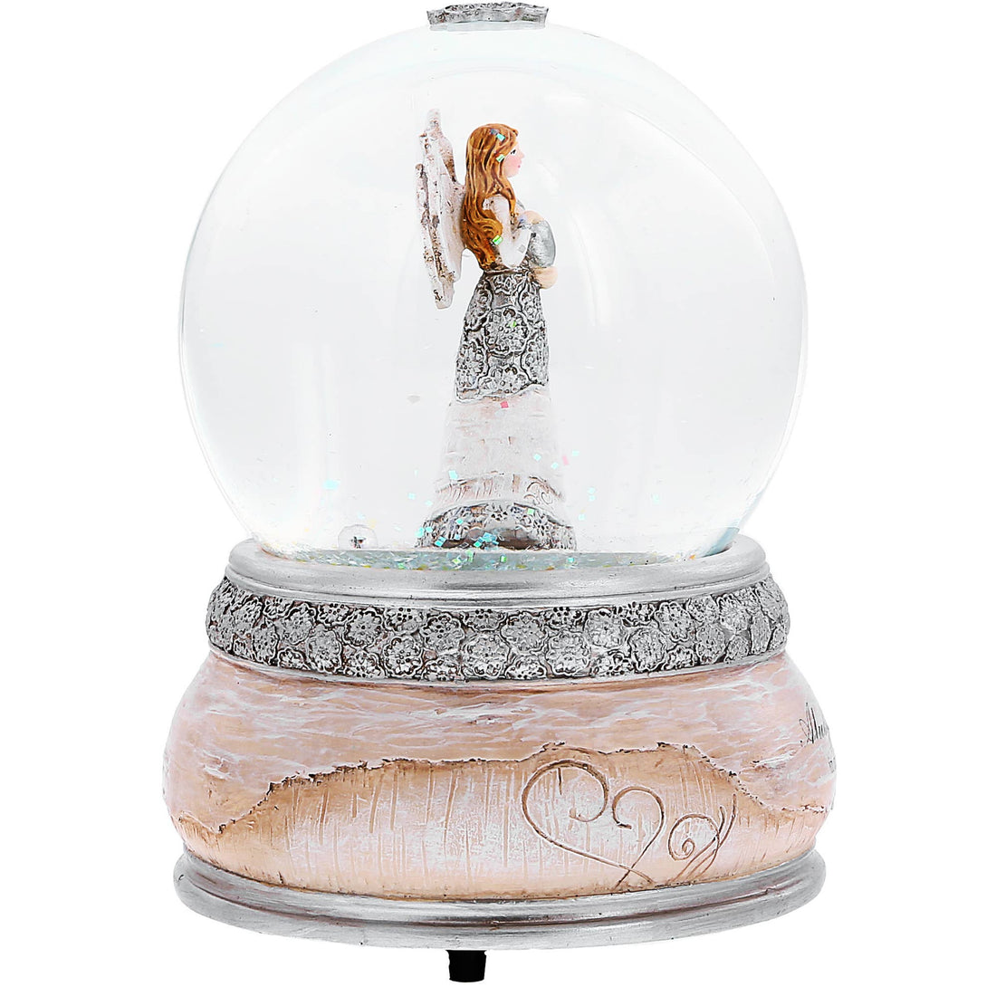 Forever in Our Hearts - LED Lit, 100mm Musical Water Globe