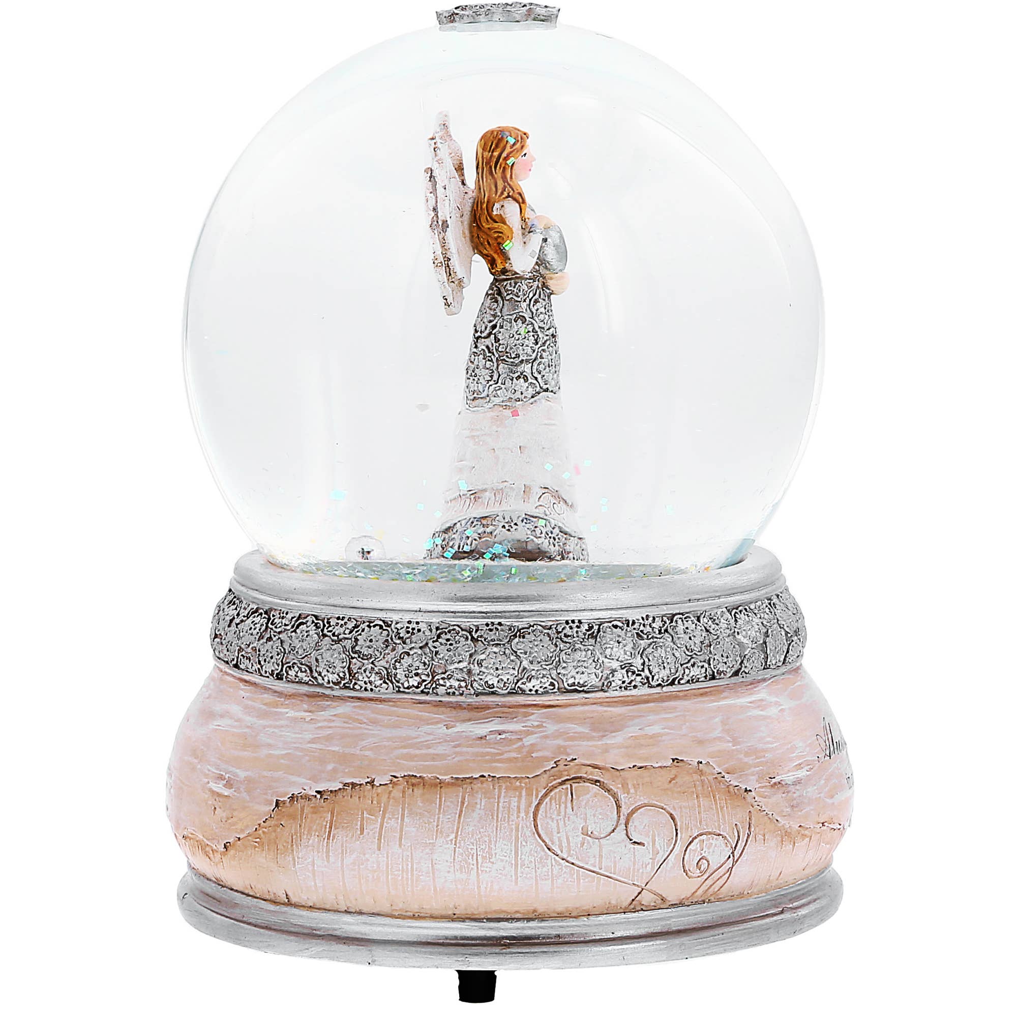 Forever in Our Hearts - LED Lit, 100mm Musical Water Globe