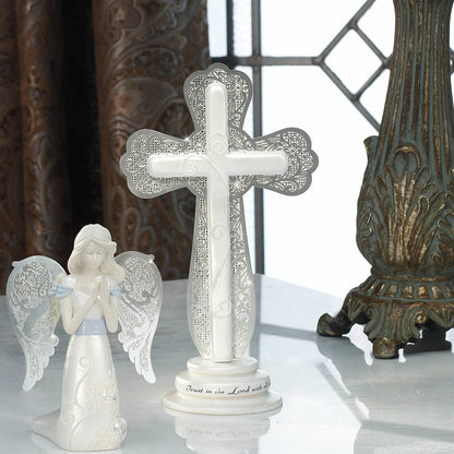 Trust in the Lord - 7.5" Self-Standing Cross