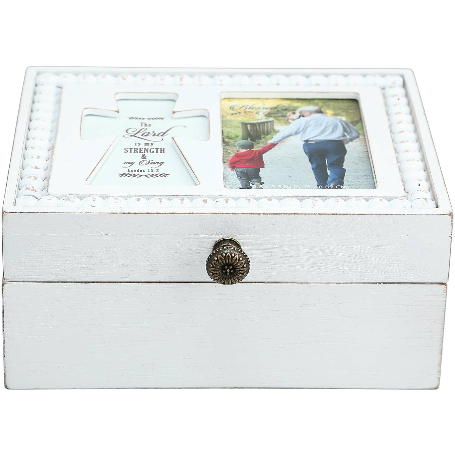 The Lord - 6.5" x 5" Prayer Box with Photo Frame