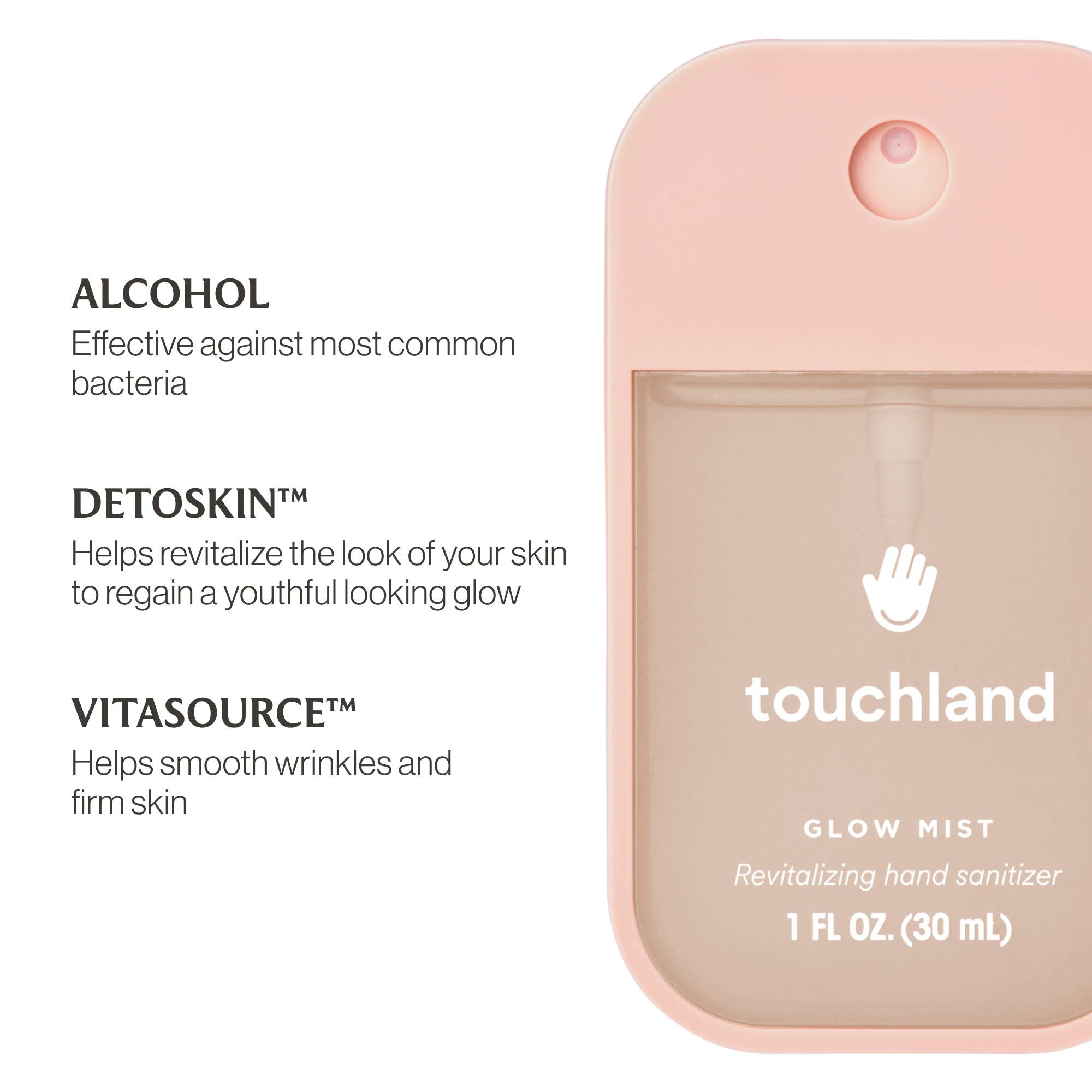 Rosewater Glow Mist Revitalizing Hand Sanitizer