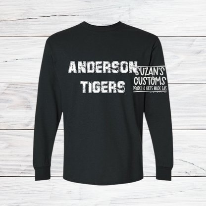 Anderson Tigers Distressed