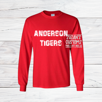 Anderson Tigers Distressed