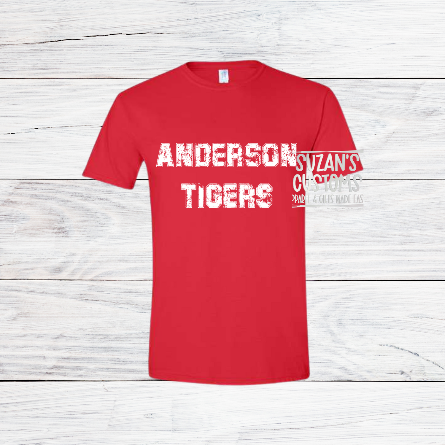 Anderson Tigers Distressed