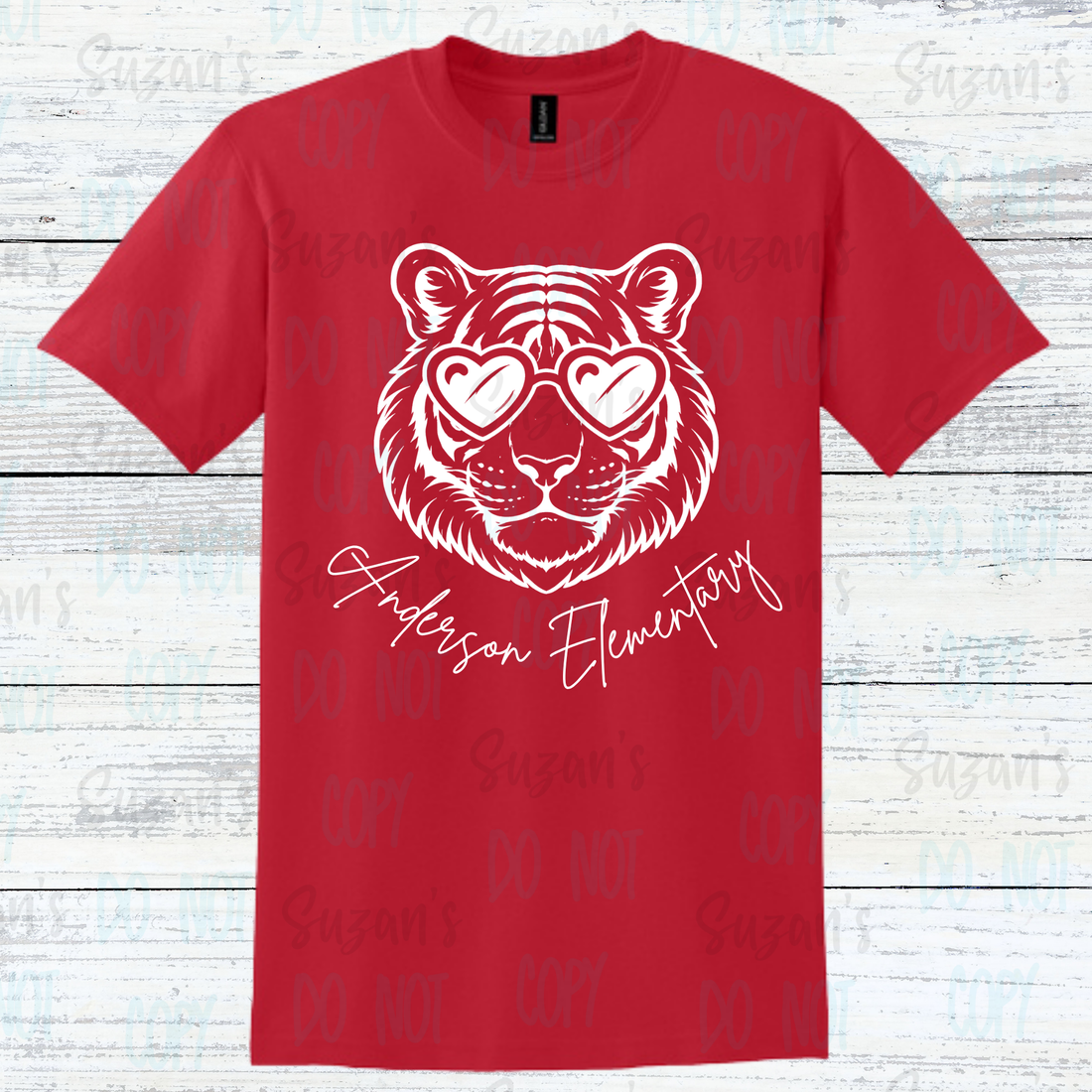 Tigers Heart Glasses