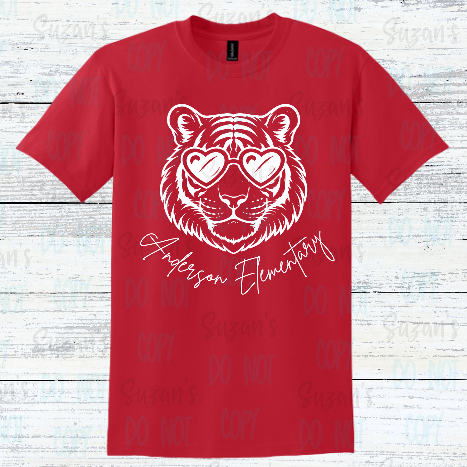 Tigers Heart Glasses