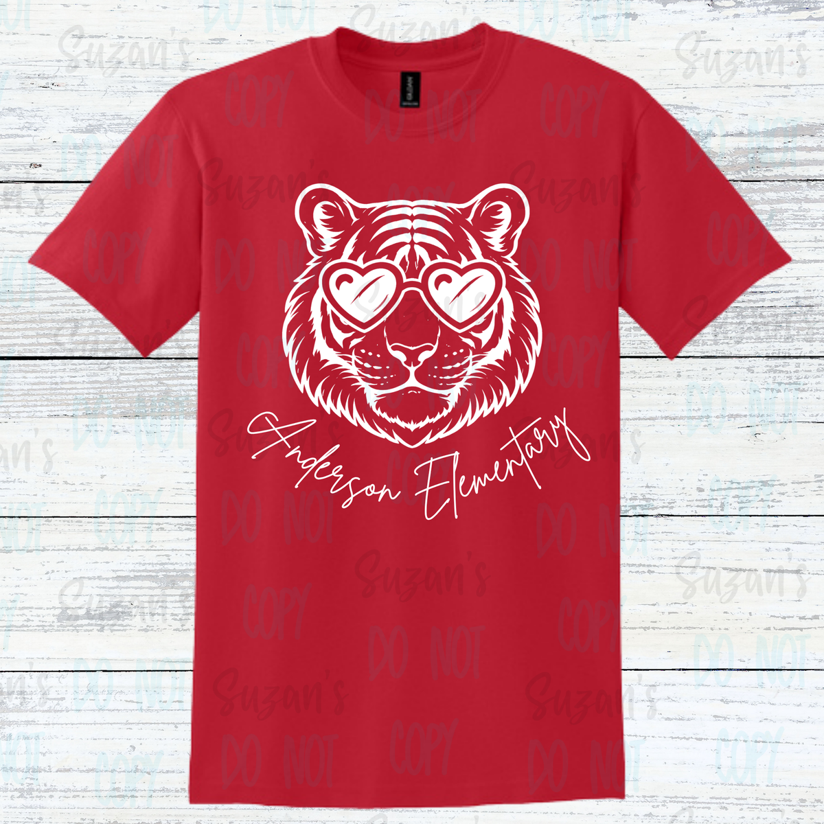 Tigers Heart Glasses