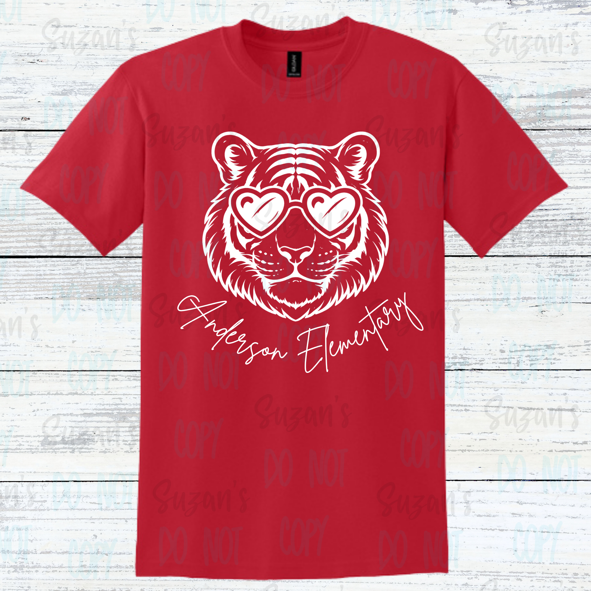 Tigers Heart Glasses