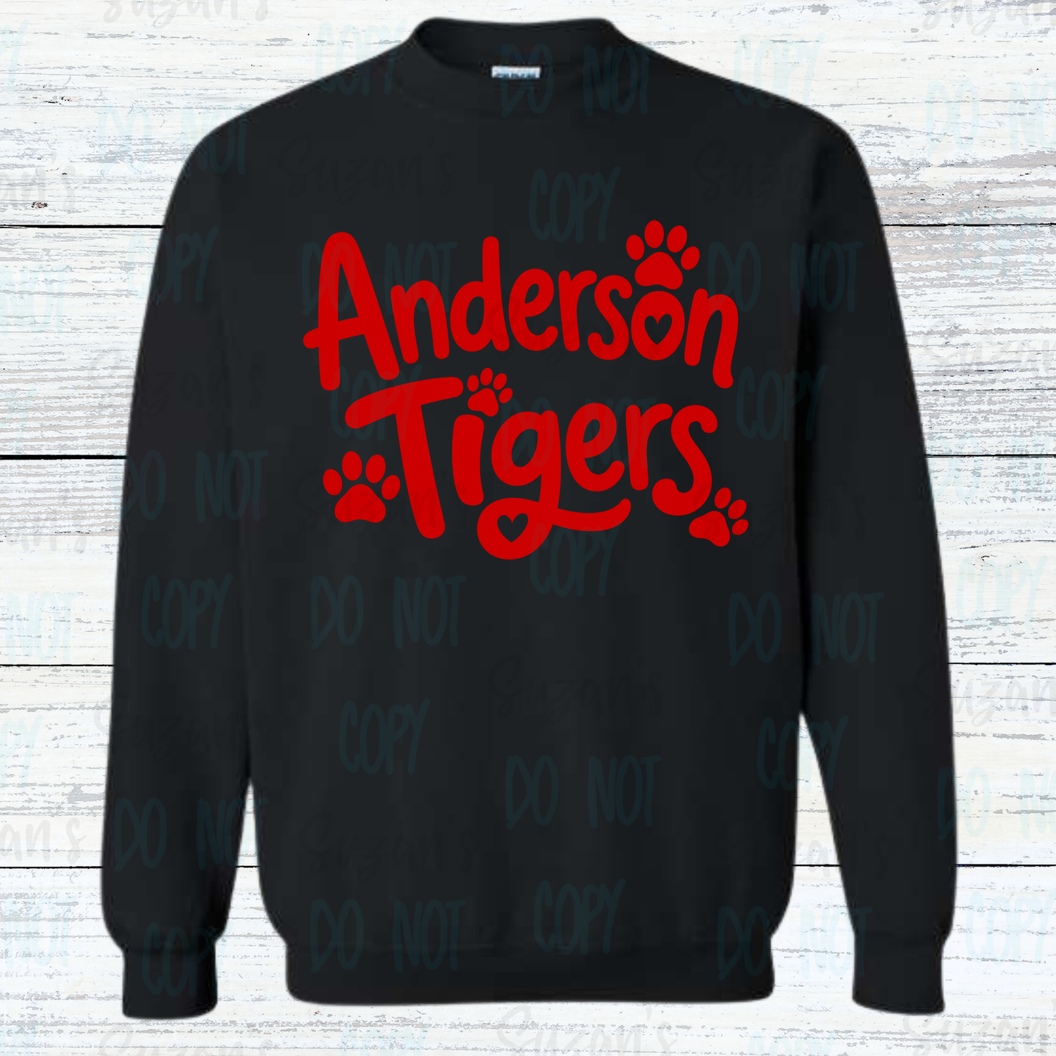 Anderson Tigers Paws