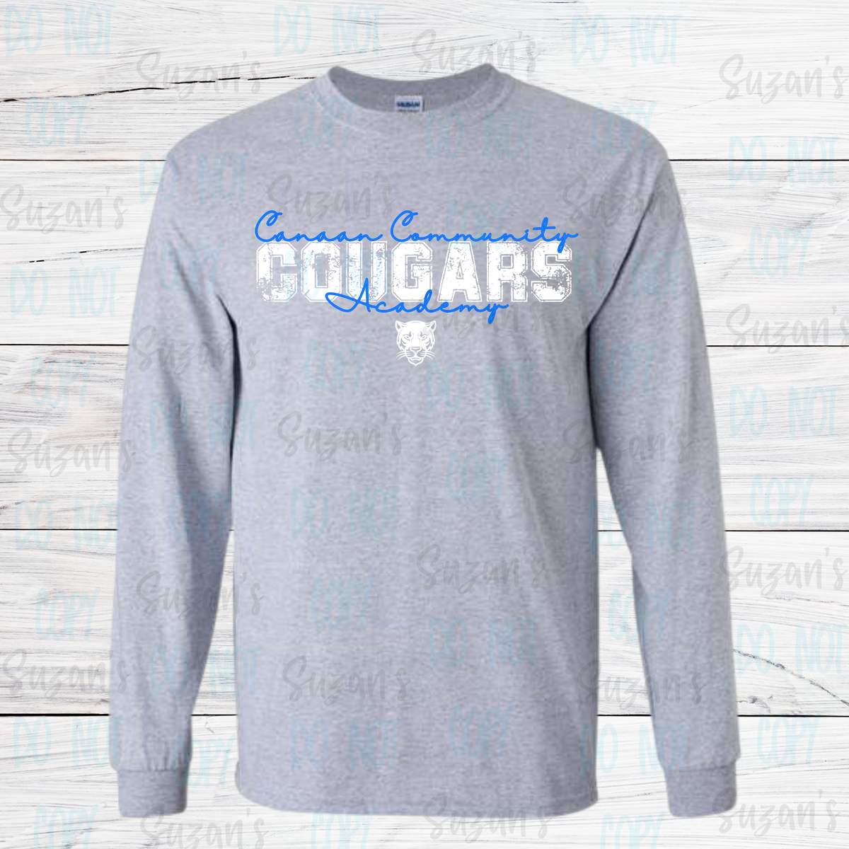 Canaan Cougars Cursive