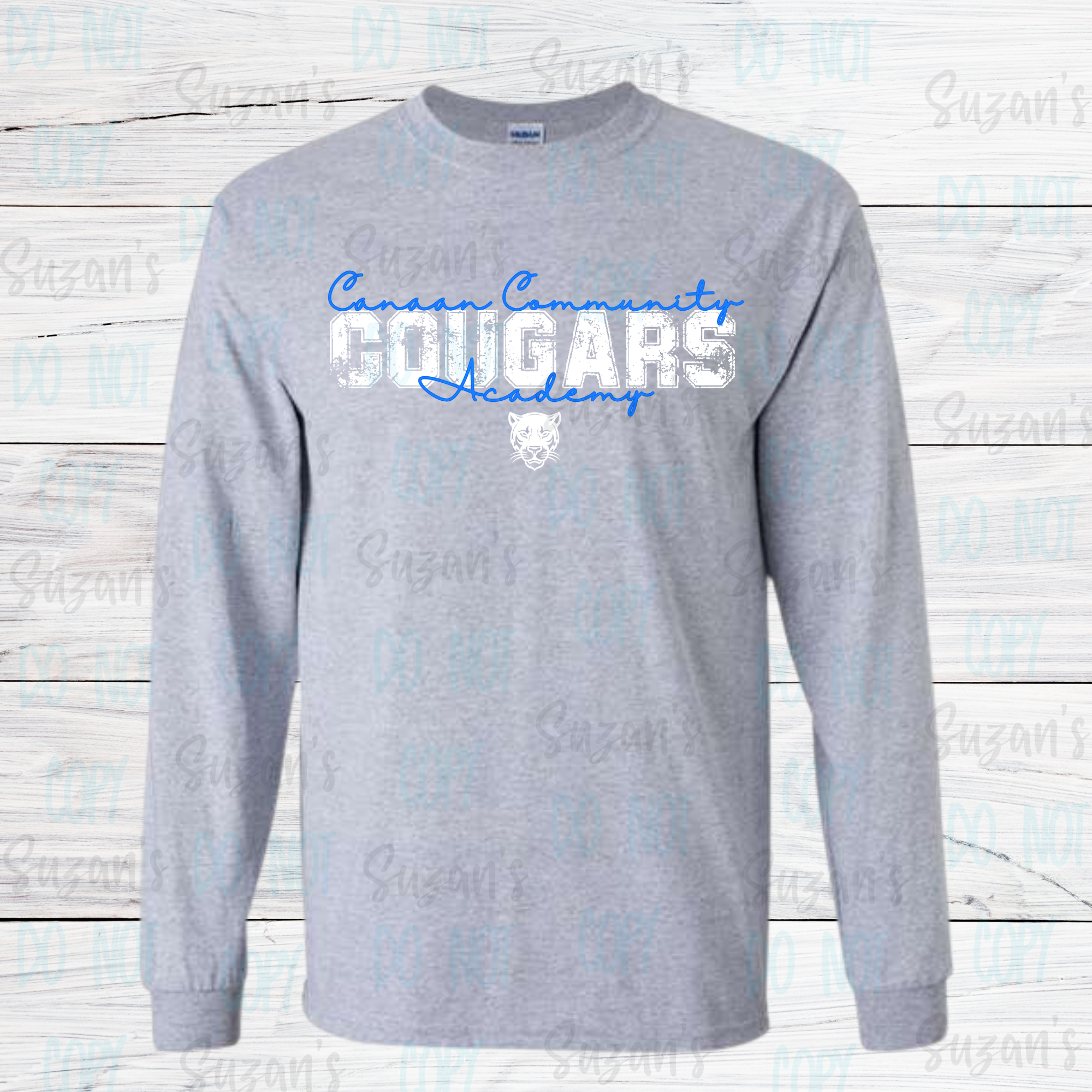 Canaan Cougars Cursive
