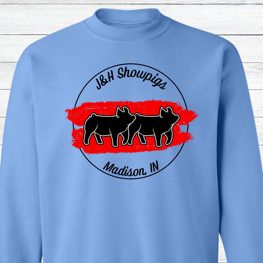 J&H Showpigs.4 CREWNECK