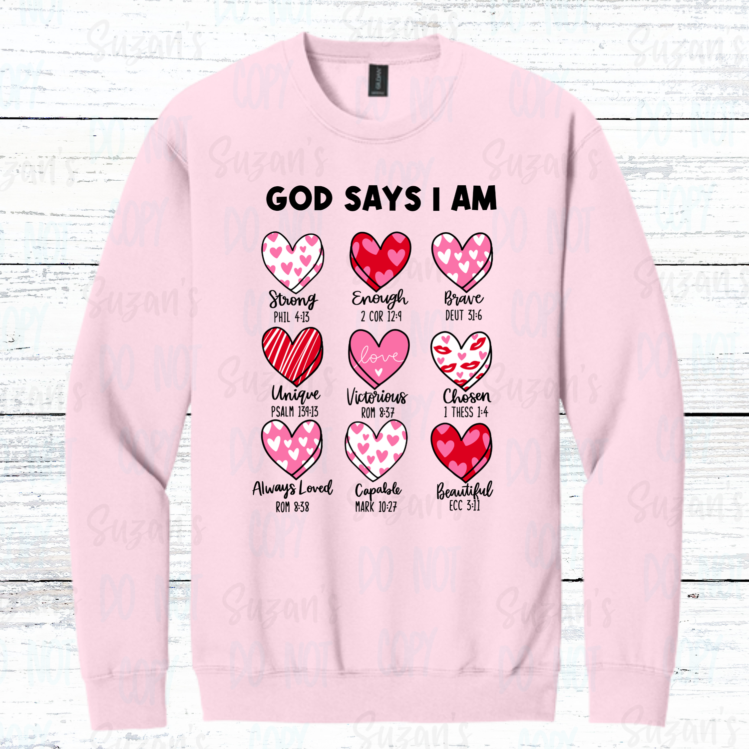 God Says I Am Hearts