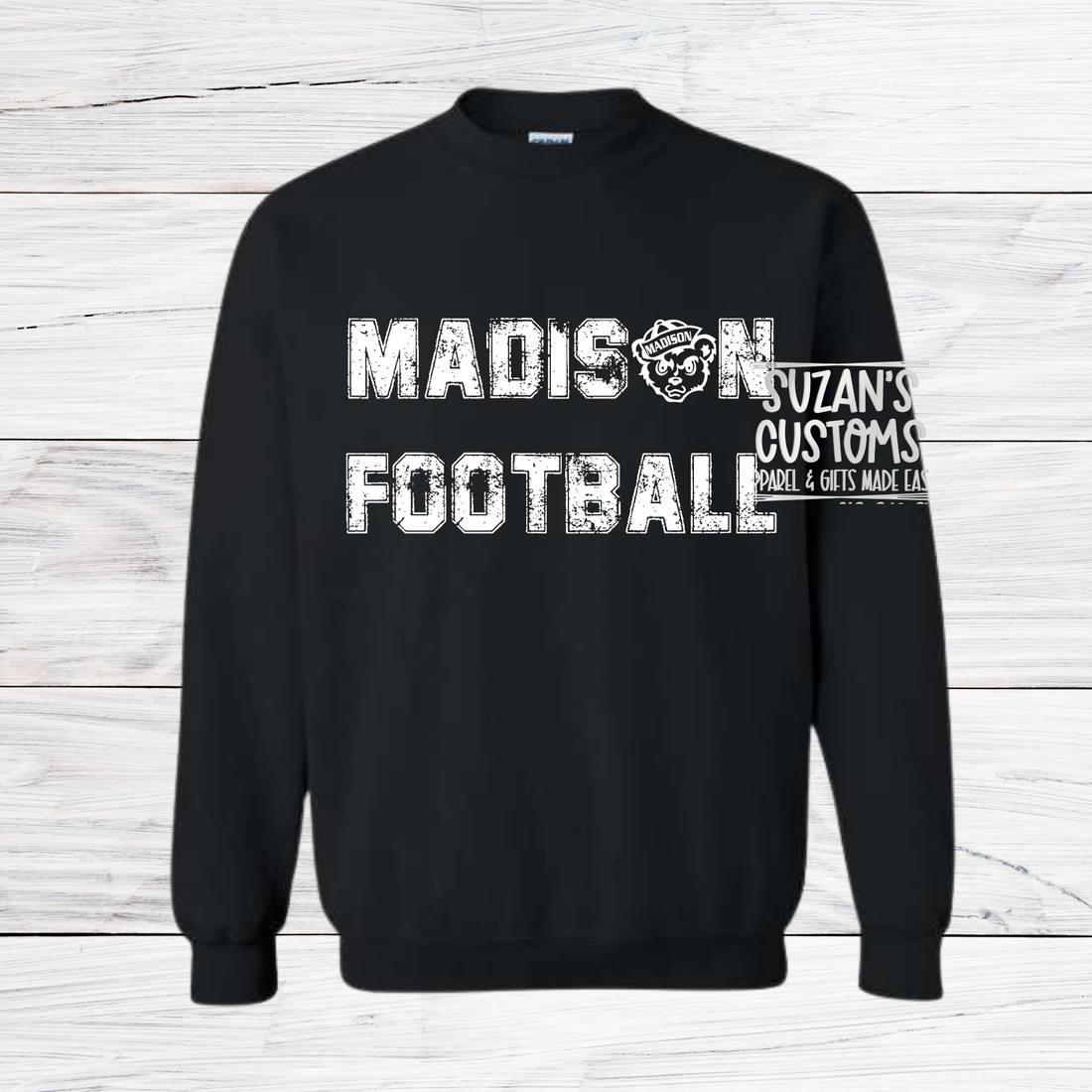 Madison Football Distressed