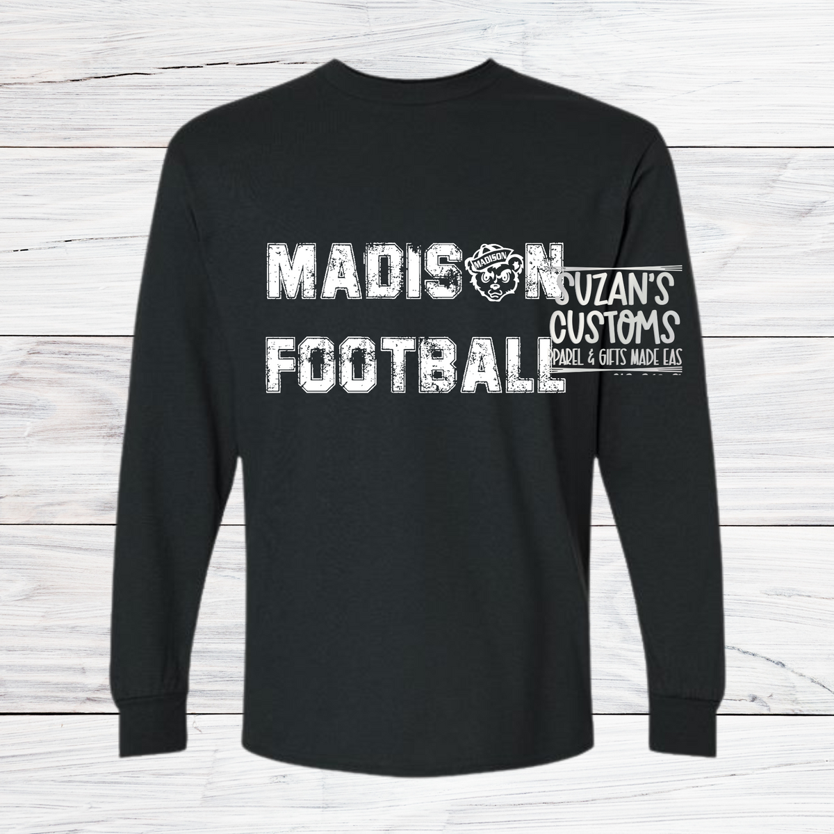 Madison Football Distressed