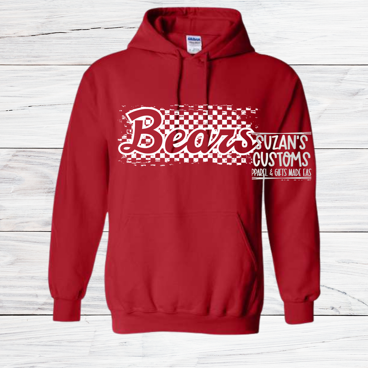 Madison Bears Checkered one color