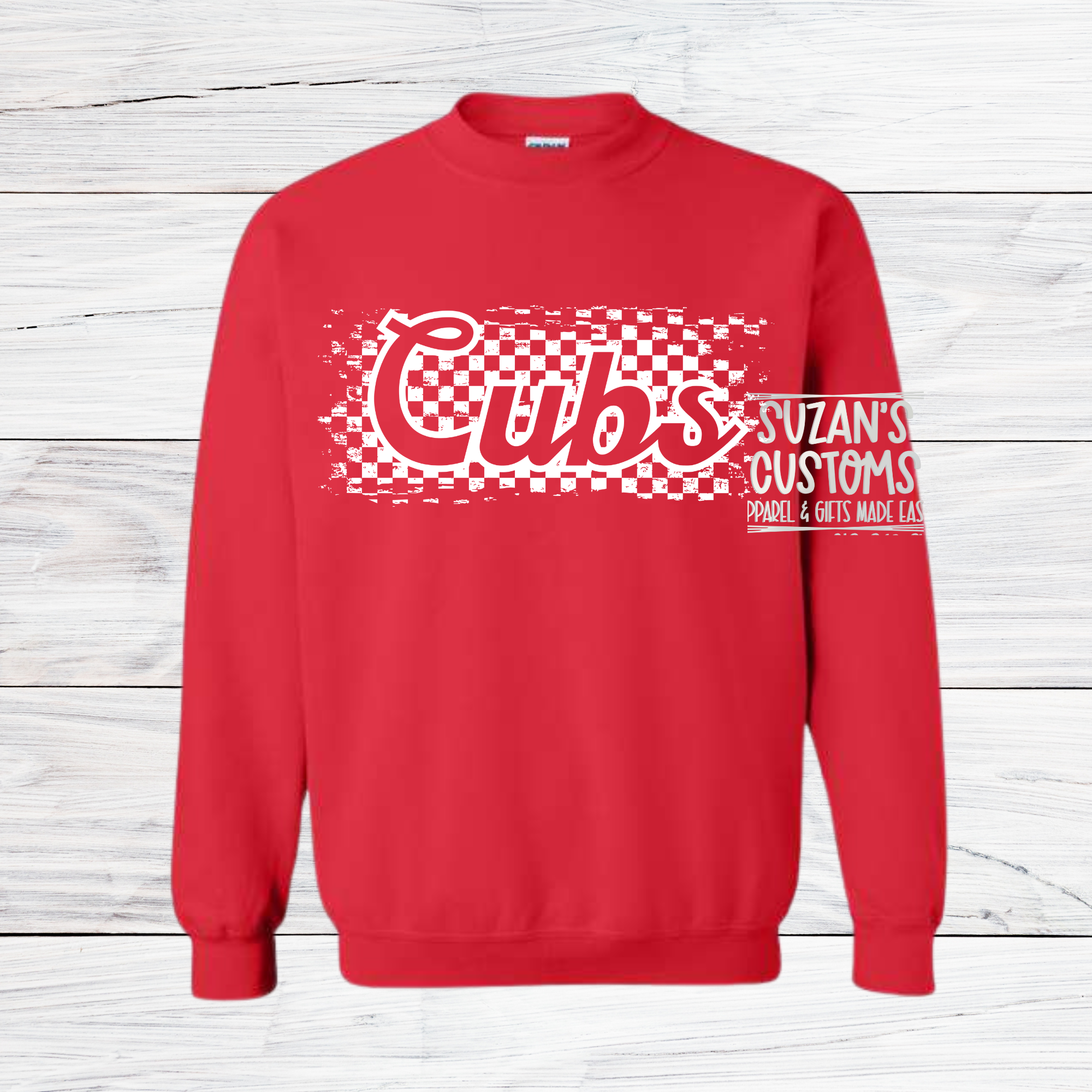 Madison Cubs Checkered