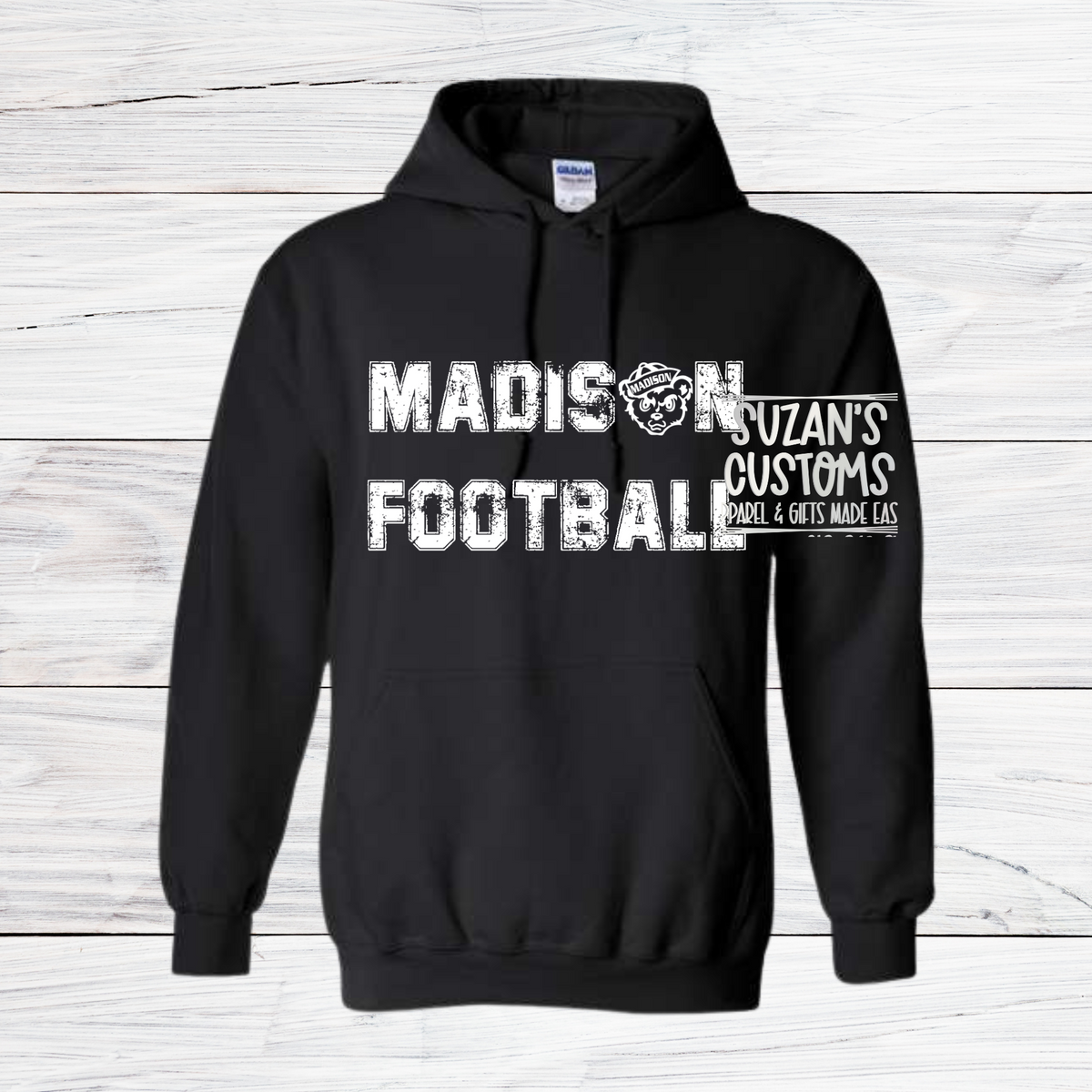 Madison Football Distressed