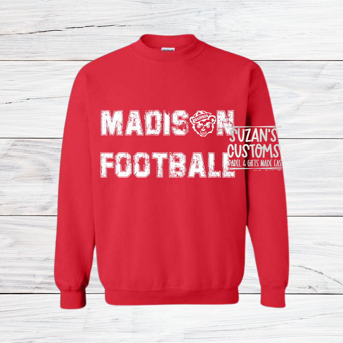 Madison Football Distressed