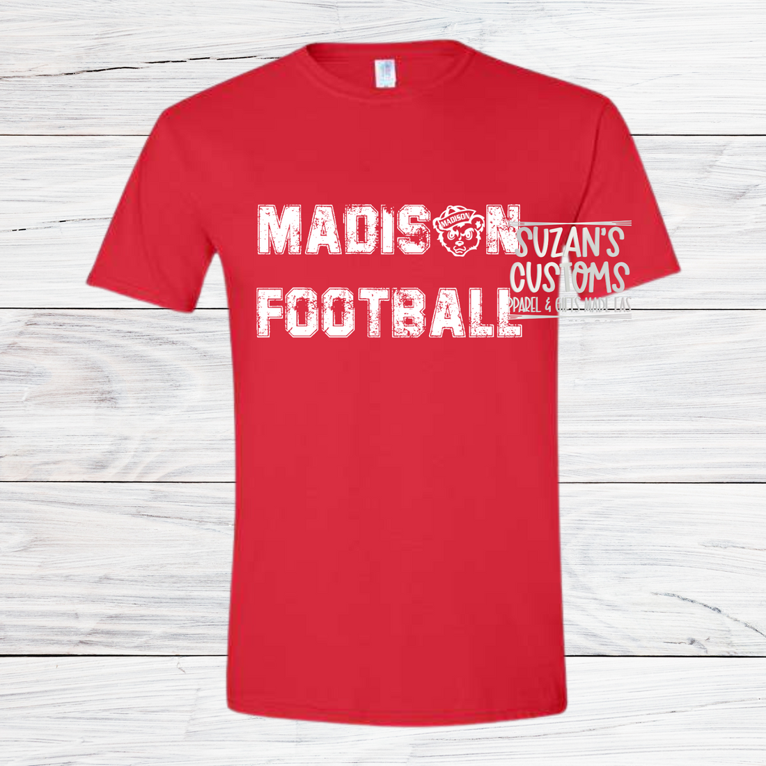 Madison Football Distressed