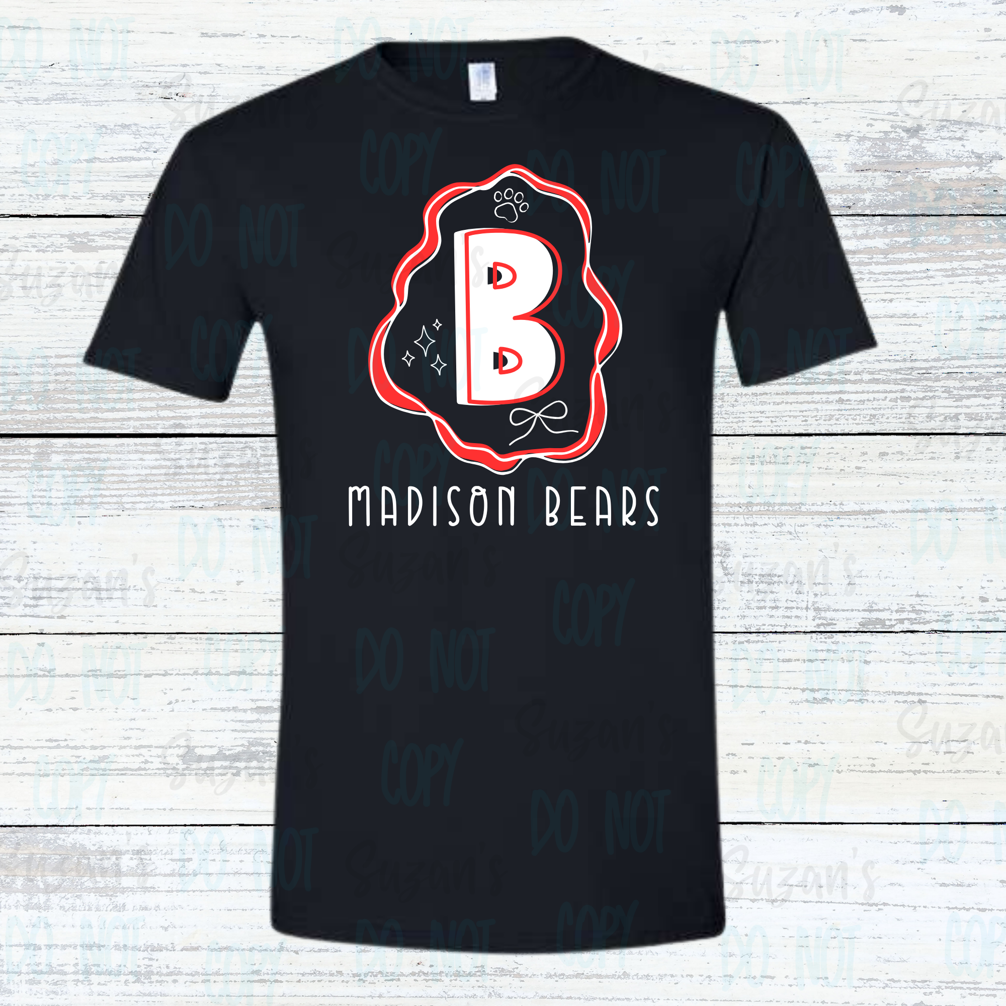 Madison Bears Large "B"