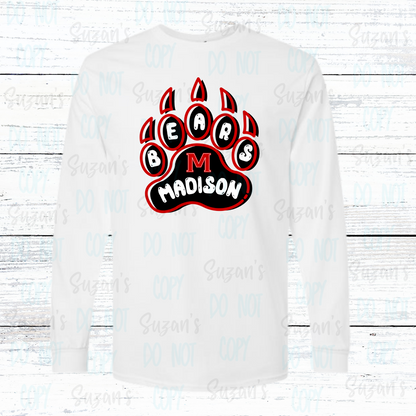 Madison Bears Paw
