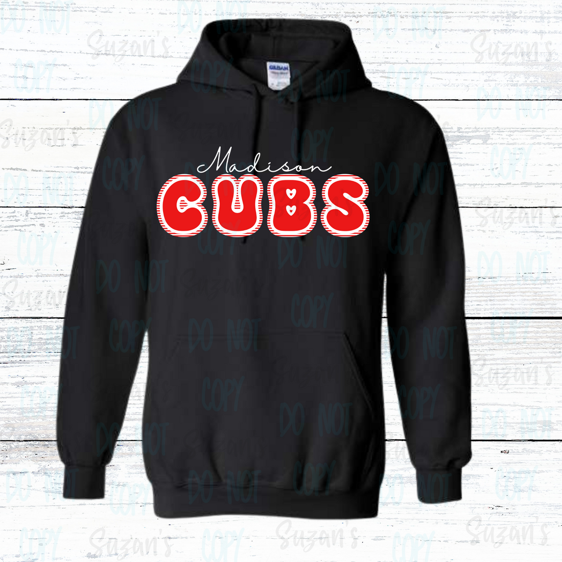 Madison Cubs Heart