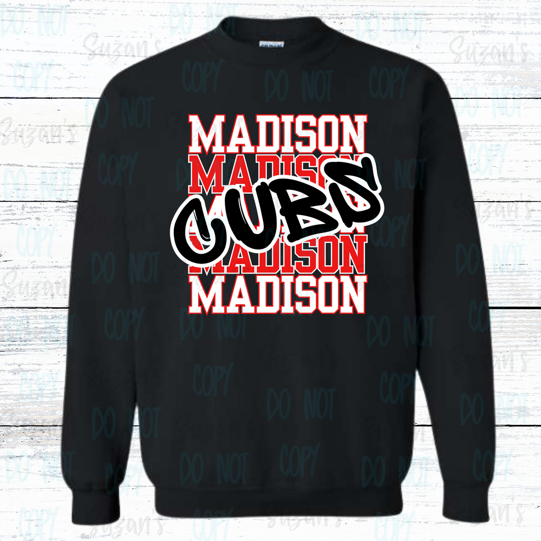 Madison Stacked Graffiti