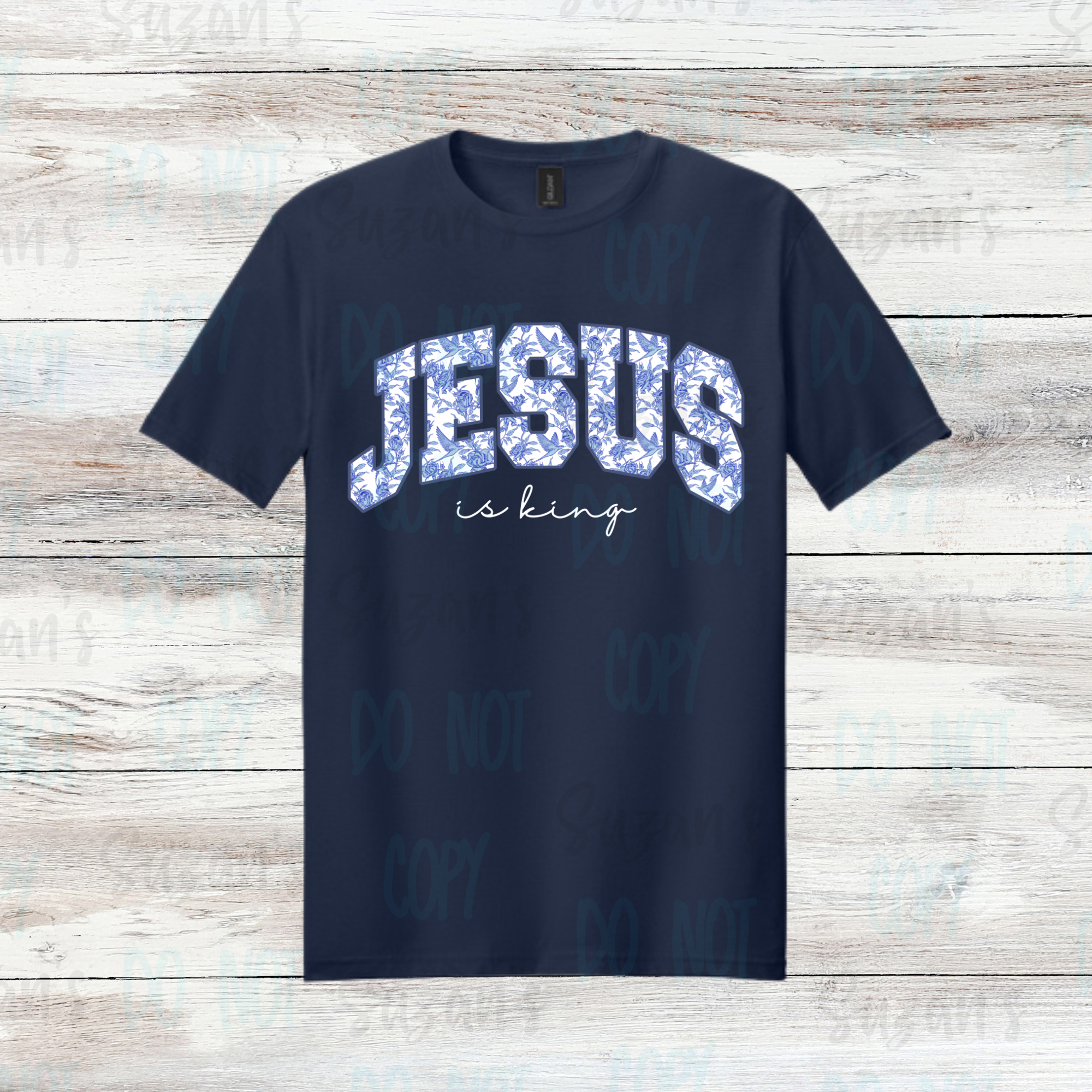 Jesus Is King (Floral)