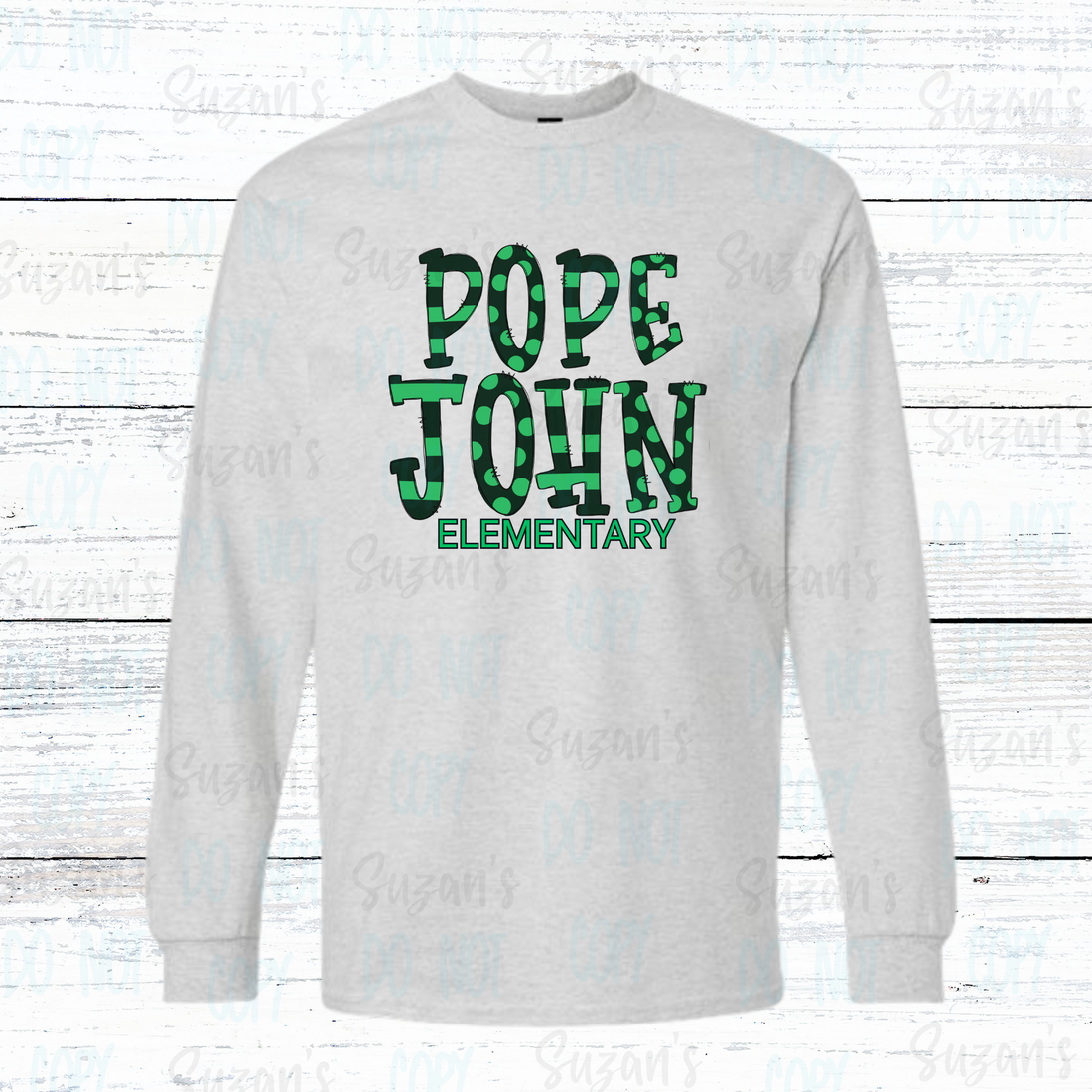 Pope John Green Doodle