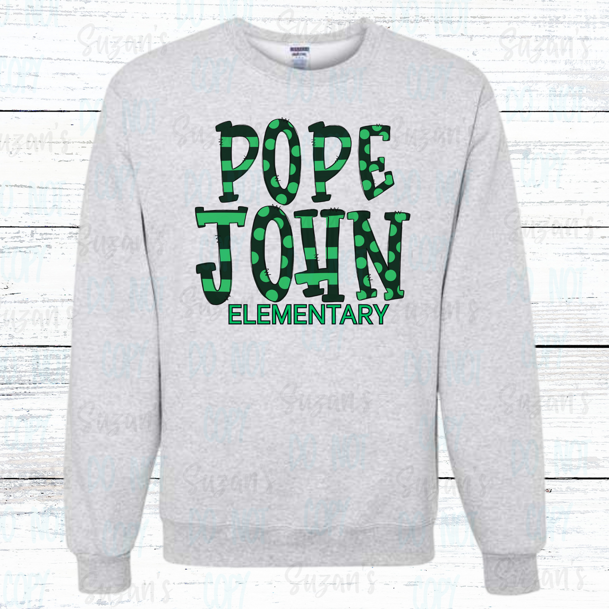Pope John Green Doodle