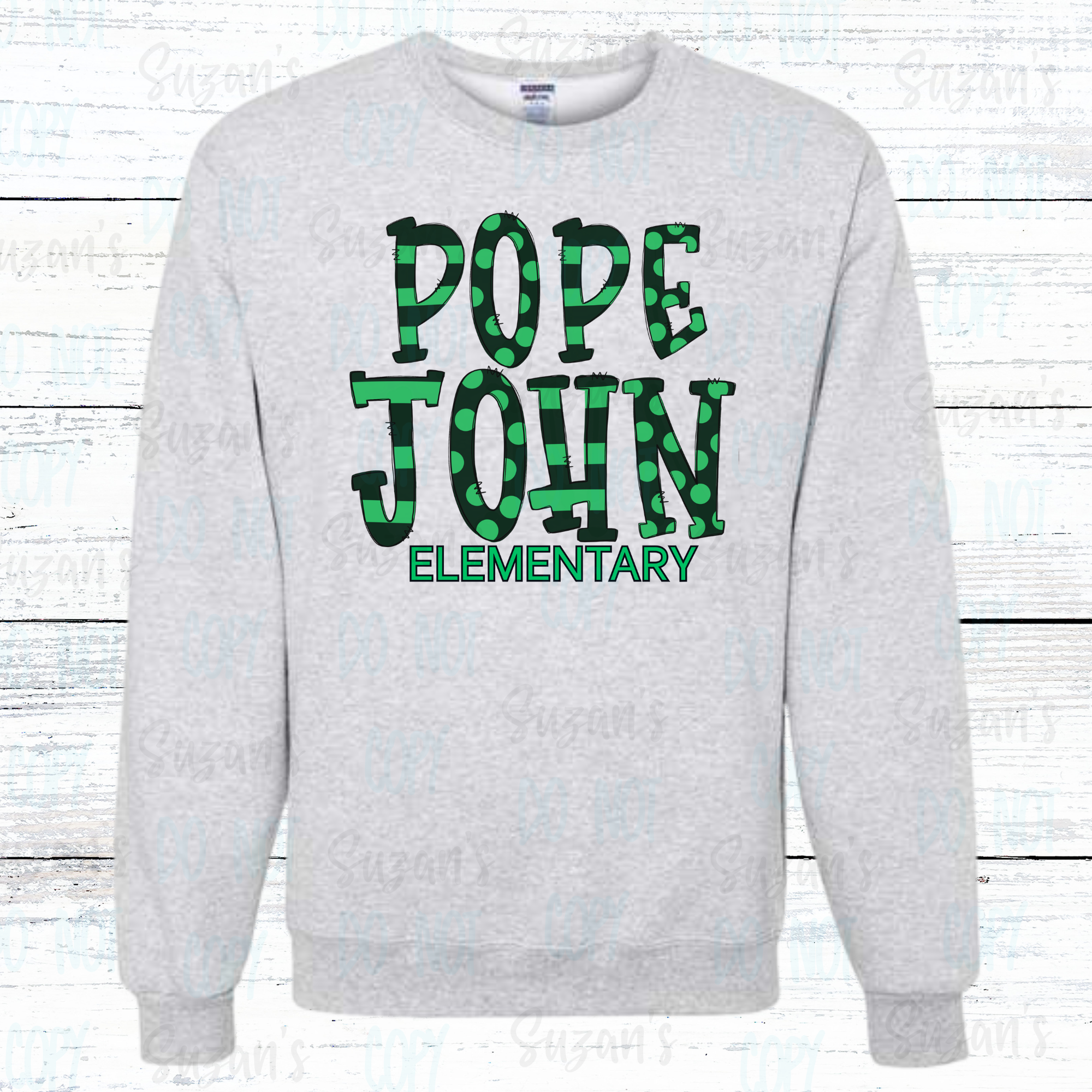 Pope John Green Doodle