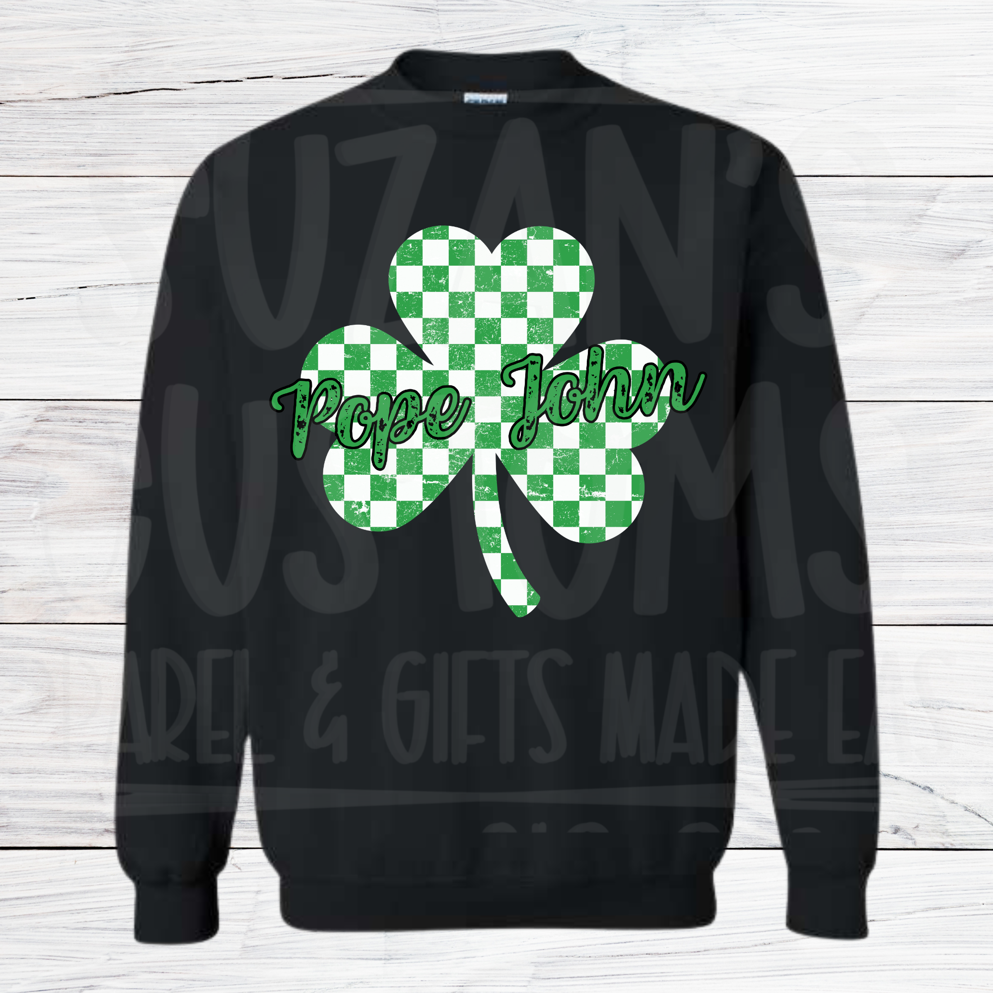 Pope John Checkered Clover