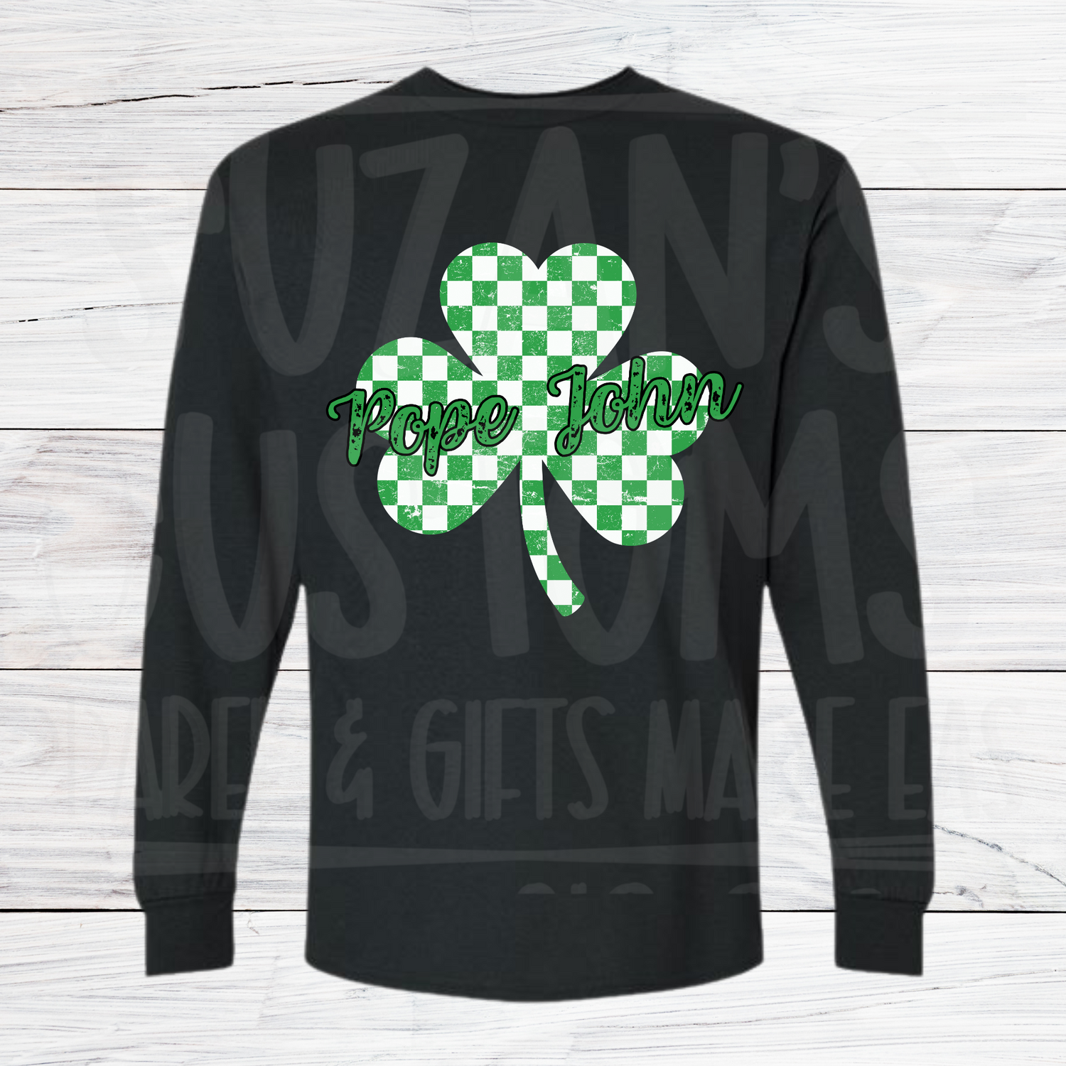 Pope John Checkered Clover