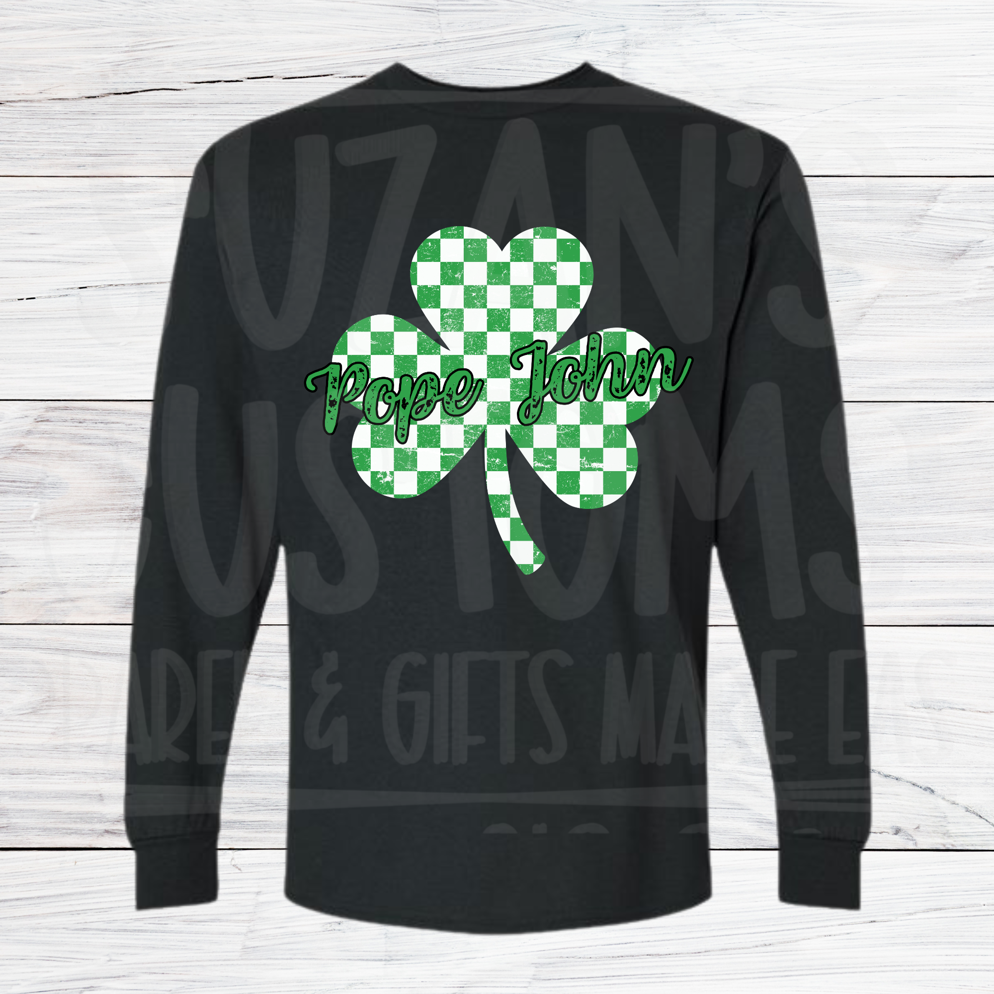 Pope John Checkered Clover