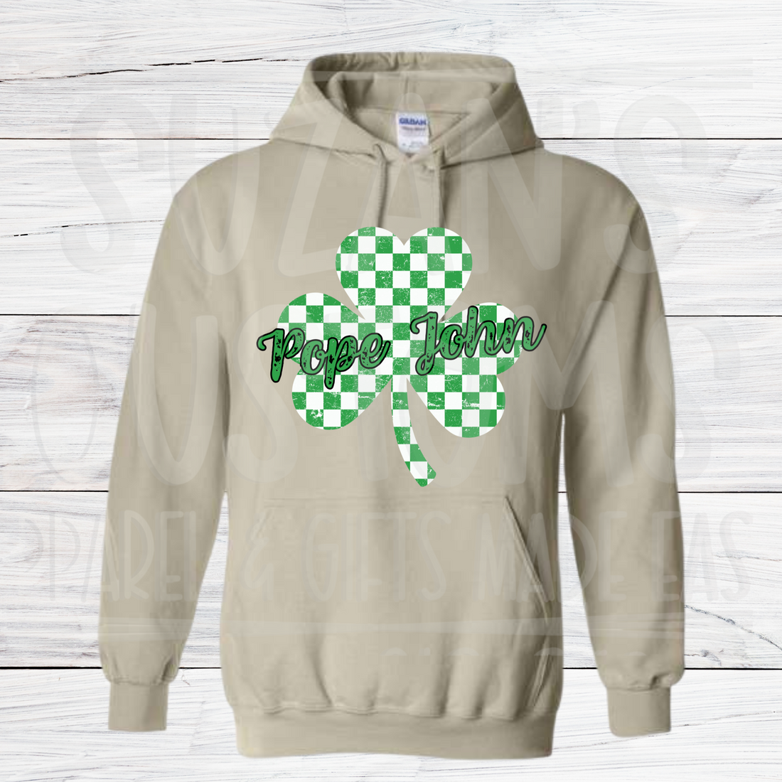 Pope John Checkered Clover