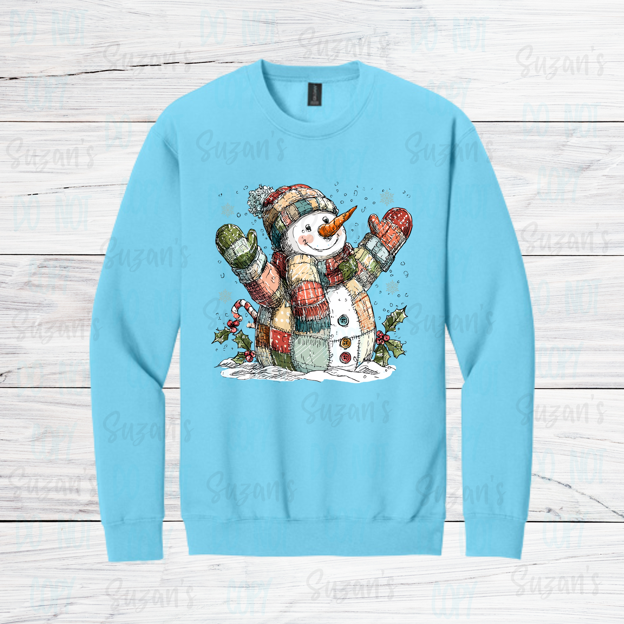 Quilted Snowman