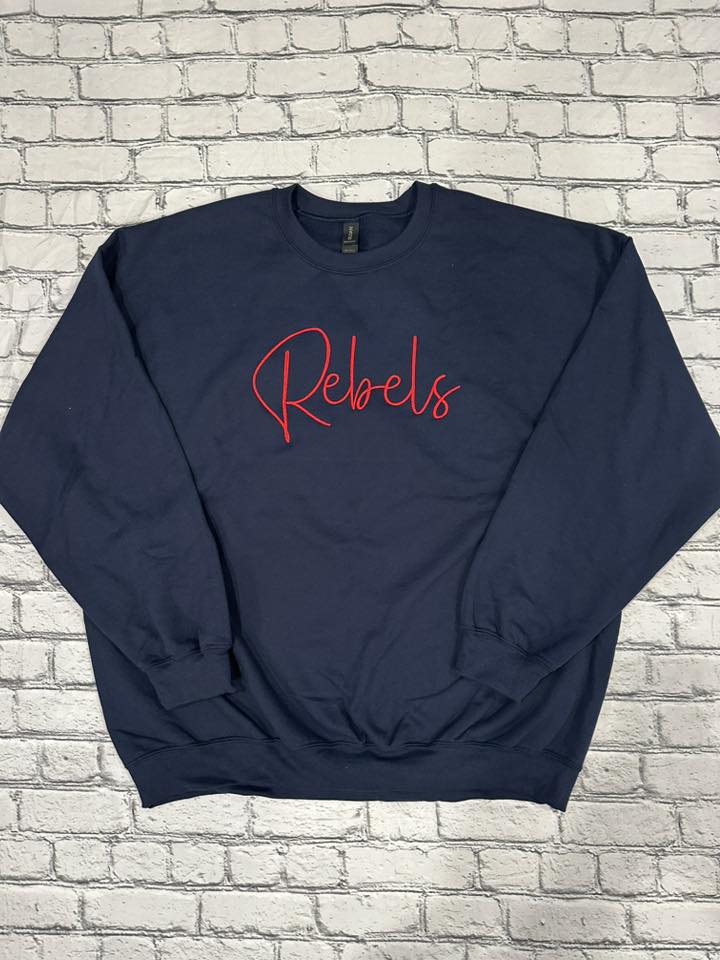 Rebels Embroidered